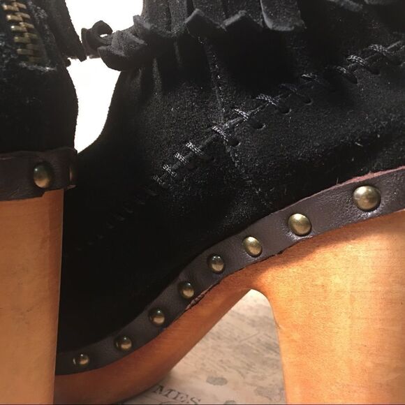 Flogg Black Suede Boots/Booties - Picture 8 of 11